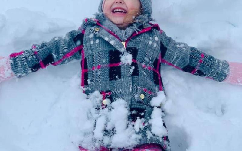 SEASON'S DREAMINGS Snow angels are a must when our area experiences snow. | JULIA CHILDS PHOTO