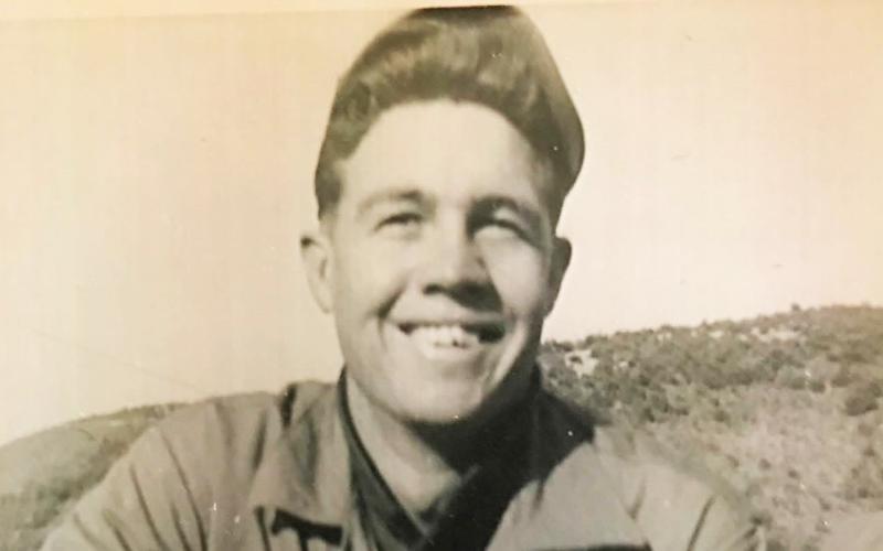 SERVICE, SACRIFICE, HONOR Ted Williams, from neighboring Scurry County, was one of three brothers who served in the U.S. Marine Corps during the Korean conflict. | COURTESY PHOTOS