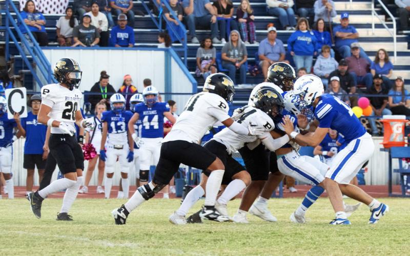 Post’s varsity gridiron squad handed Olton a sound defeat last Friday night on the road. According to head coach John Wright, the game “reaffirmed that we are capable of doing what we need to do to win and we are still an explosive and powerful team.”FULL STORY, PHOTOS, PAGE 7 | WHITNEY DORSETT PHOTO