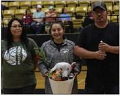 Abcde Gutierrez was escorted by: Loretta and Adam Gutierrez