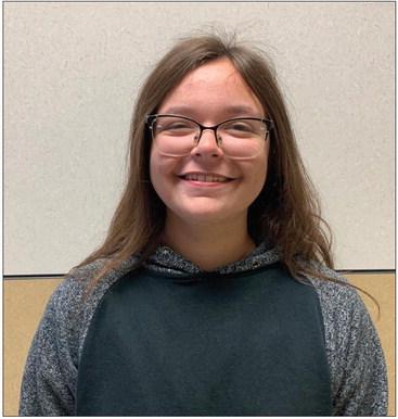 Katelyn Ferguson is the freshman Student of the Month.