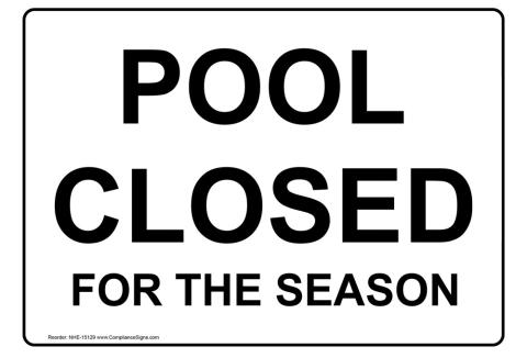 City pool closes for season, signaling summer’s end