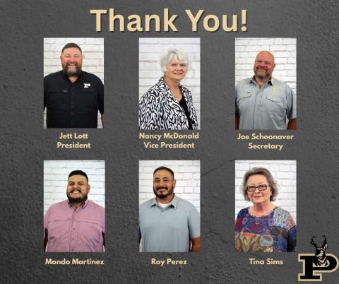 SCHOOL BOARD RECOGNITION MONTH provided a chance for Post ISD to express appreciation to volunteer board members. | PISD GRAPHIC