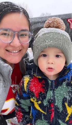Post sees first snowfall of '24