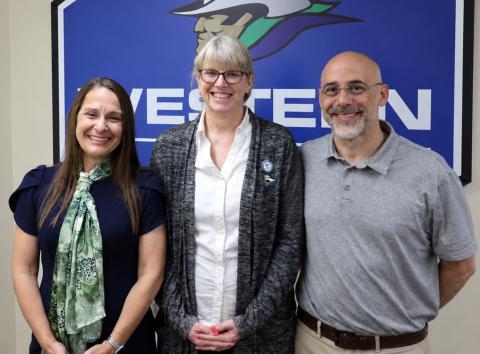 LEADERSHIP AT WTC Dr. Laurie Sharp, Stephanie Ducheneaux and Dr. Don Sewell are working together to expand opportunities and remove barriers for students at Western Texas College. | COURTESY PHOTO