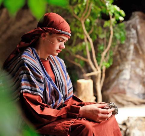 YOUNG JESUS Cayson Smith portrays Jesus at age 15 in “Jesus, Son of Man” at Ragtown Gospel Theater in Post. | COURTESY PHOTO