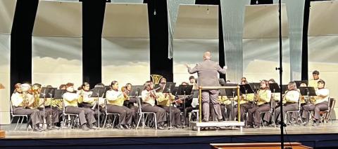 EXCELLENT, SUPERIOR, The Post Band competed at the UIL Region 16 Concert and Sight-Reading Contest in Plainview. The band received a Division II “Excellent” rating for their stage performance to help continue to grow and improve. In Sight Reading the band received straight Division I“Superior”ratings from all three judges, earning a Division I trophy for their performance. | COURTESY PHOTO