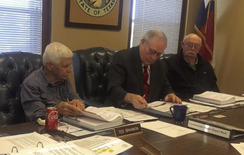 Soil Stewardship Week Observed by Garza SWCD and Commissioners' Court