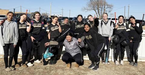 TOURNEY HONORS The Post softball squad took 2nd place in the Lockney tournament last week, defeating New Home, Lockney and Morton and falling short only to Lubbock Christian 8-5. | COURTESY PHOTO