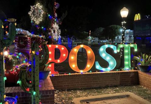 POST MAIN STREET is where hometown spirit and holiday lights come together to brighten the season. | COURTESY PHOTO
