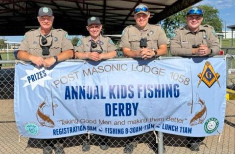SPOTLIGHT ON POST MASONIC LODGE ANNUAL KIDS FISHING DERBY