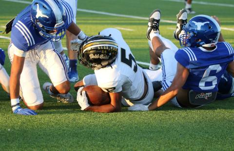 #2 Antelopes suffer first loss to Steers 25-24, begin to shift attention to district