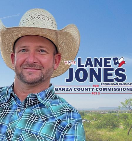 Jones announces candidacy for Pct. 3