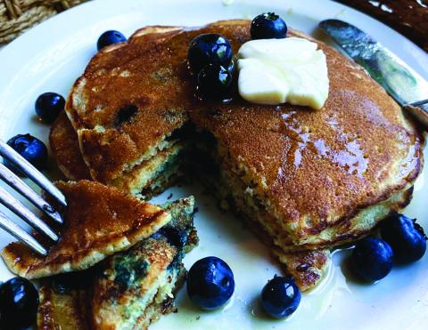 BLUEBERRY PANCAKES Enjoy the benefits of eating a variety of flavored pancakes with this recipe that you can make with basic ingredients. | ANGELINA LARUE PHOTO