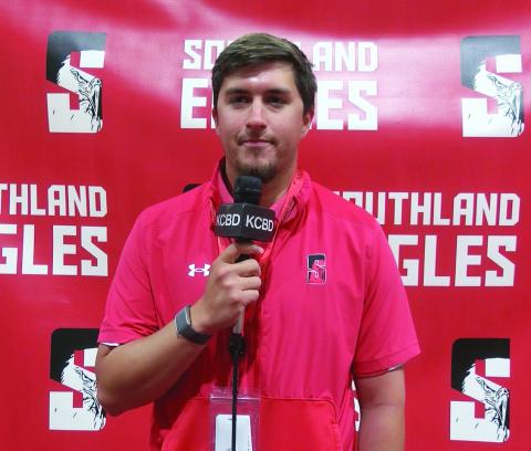 NEW COACH Southland ISD has announced that Austin Moreno will be the new Eagles New Head Football Coach. Moreno was the Defensive Coordinator and Head Track Coach. He takes over for Dusty Grantham who has become Southland’s Assistant Principal. | COURTESY PHOTO