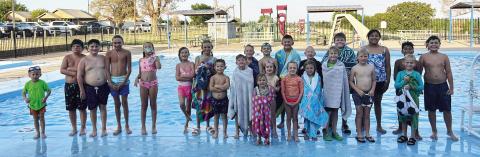 POOL PARTY Garza County 4-H hosted their annual pool party to kick off the new year, last week, Tuesday night at the public pool. Registration opens for all grades except grade 3, on August 15. Grade 3 registration will open September 1. The membership fee for the year is $25. For questions, please call Xane Reiter at the Garza County Extension Office at (806) 495-4400. | XANE REITER PHOTO