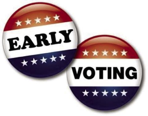 Early voting begins on Monday