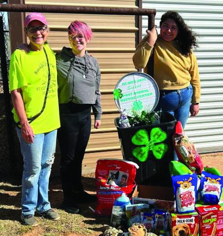 Garza County 4-H help out at PARC
