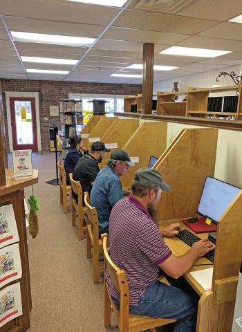 Post Public Library hosted the Texas Department of Criminal Justice on Aug. 27 to hire individuals for the Dalby facility. TDCJ anticipates training to begin on Wednesday, Sept. 17, and to begin accepting inmates towards the end of December or early January. | STAFF PHOTOS