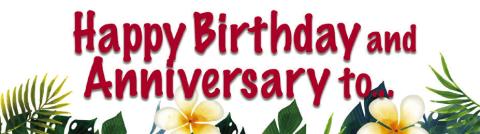 HAPPY BIRTHDAY