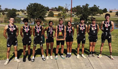 REGIONAL QUALIFIERS The Post Cross Country teams traveled to Lubbock for the District Meet at Mae Simmons Park. Regional qualifiers for the Antelopes are Carter Petty, Za’kobi Pena, Alek Garcia, Rylan Morris, Aiden Rodriguez, Maxx Cole, and Sawyer Mackey. Regional qualifiers for the Lady Lopes were Yuriana Hernandez and Sofia Deleon. The Regional Meet is scheduled to take place on October 21. | PHOTO PROVIDED