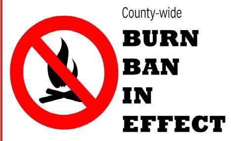 Commissioners extend county burn ban