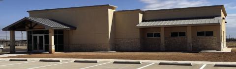 Garza County Health Care District’s newest building sets empty but has the potential to house Post Family Dentistry or Lynn County Health System Physical Therapy Clinic. A third option LCHS has brought to the table is to take the current clinic and new building on a lease of $15,000 per month. Photo by Julia Childs