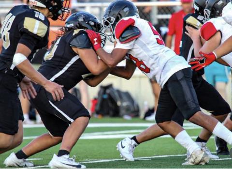 JV FOOTBALL The Post Antelopes fell to Slaton 32-7, in junior varsity football action Sept. 17. | CAPTURES WITH PHS