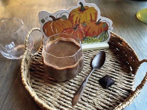 SECRET RECIPE Hot chocolate is a delicious treat; it’s a cozy embrace in a mug! With its rich, creamy flavor and delightful aroma, sipping hot chocolate can instantly lift your spirits and bring a sense of warmth, especially on a chilly day. So, indulge in some self-care and the simple joy of hot chocolate—it’s the perfect way to treat yourself! | ANGELINA LARUE PHOTO