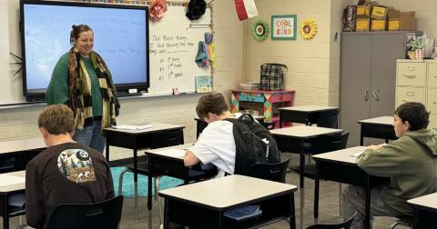 Post Middle School hosts annual Career