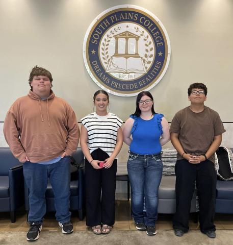 UIL ACADEMIC Students from Southland ISD competed in the Region 1-1A Academic UIL meet at South Plains College on Friday, April 24. Regional qualifiers were Zac Gaydos (mathematics), Addyson Valdez (spelling and vocabulary), Emily Johnson (science) and Aiden Contreras (science). | COURTESY PHOTO