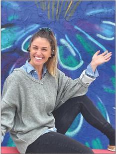 Work has started on downtown mural project