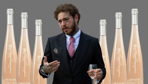 According to Post Malone,“Rosé is for when you want to get a little fancy. It’s a nice switch up and I have been thinking about doing my own wine for a while. It was great to work with Global Brand Equities because they saw the vision and we got to do some super cool stuff. Maison No. 9 goes down smoothly, and you’re all going to love it!” | COURTESY PHOTO OF THE PROVENCE REGION