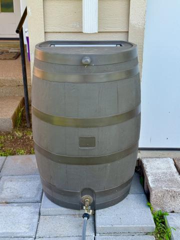 FREE WATER All you need to collect rainwater is a catchment, a hard surface such as a rooftop, with gutters that direct water flow from downspouts into holding containers like rain barrels. | THE TEXAS SPUR