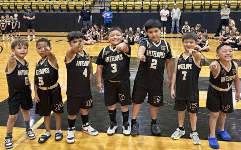 Grades 1-2 boys coached by Dakota Perez &amp; Ash Gonzalez