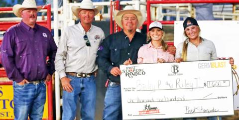 YOUTH OPPORTUNITY The Post Stampede brings an opportunity to local 4-H and FFA Clubs to win a grant by way of a calf scramble during the Post Stampede Rodeo. 4-H Advisors and FFA Teachers/Advisors are invited to enter their two-person teams in this event. | COURTESY PHOTO