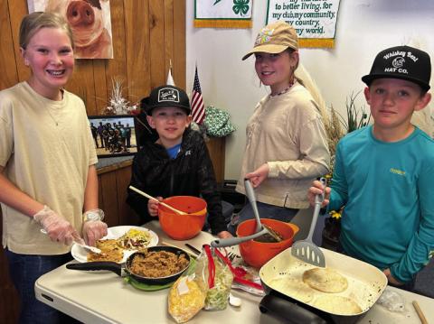 Ayden Mason, Rody Howard, Rein Howard, and Kye Baker. Photo Provided by Xane Reiter