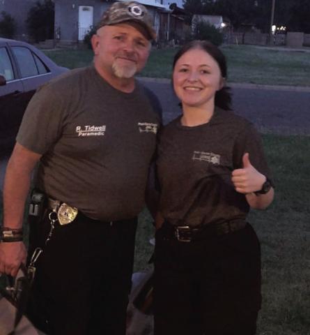 Local EMT recognized for 20 years of service