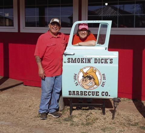 BUSINESS EXPANSION Smokin’Dicks used the Caprock Economic Development Corporation grant award of $10,000 to add-on to their current restaurant, enclosing their deck for a weather-safe place to eat. | PAUL GIBSON PHOTO