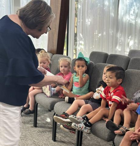 Viva Friends hear from library