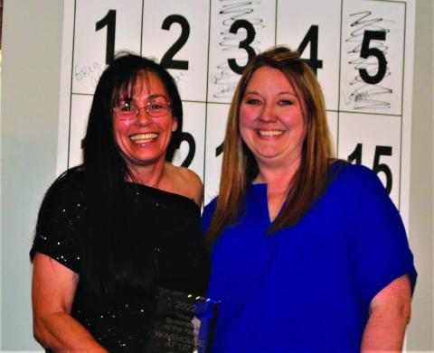 New Business of the Year - Winehouse at 127 -. Michele Liston, Owner, and Ashley Hawkins, PACC President. Photos by Julia Childs