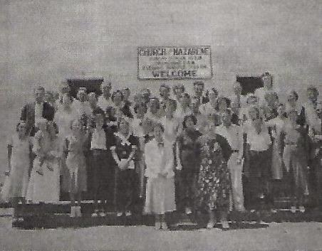 CHURCH HISTORY, in 1920, the Post Church of the Nazarene invited the community to their new building which once sat on the lot where United is today. Now, 100 years later, the church invites you to their Centennial Celebration June 2, 2024, at 11:00 a.m. With a special speaker, concert and a free meal. They ask that you RSVP to Pastor Chuck Gibson by email at oreoseeker@yahoo. com or in person at the church at 202 W. 10th St., during regular business hours. | COURTESY PHOTO