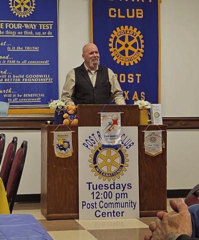 POST ROTARY CLUB County Sheriff