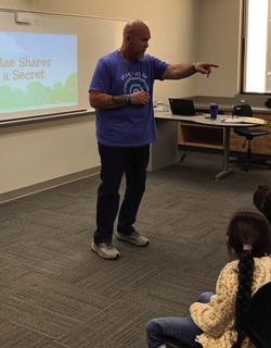 Child Advocate presents program at school