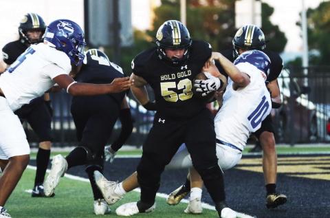 UNDEFEATED The Post Antelopes are walking with their heads up following a grand victory from Friday night’s game with the Farewell Steers and a score of 59-6. | KHLOE SMITH PHOTO