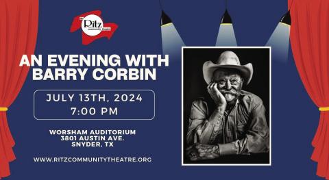 Actor, Texas native Barry Corbin to appear in one-man show in Snyder July 13
