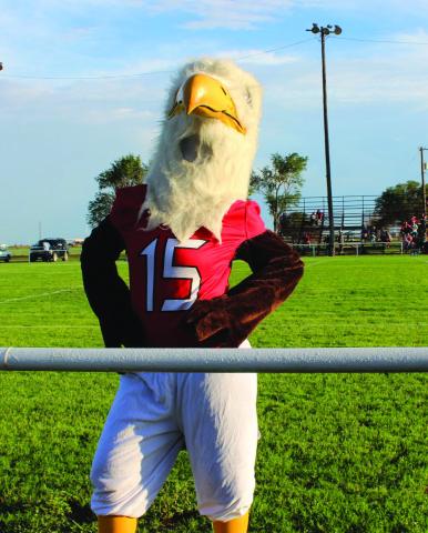 Freshman Audrey Lee has taken over the duties as the Southland Football team’s mascot and dons the Eagle costume each week. Mascots are a point of pride and tradition, and Southland is no exception. #AllSouthlandAllIn Photo by Elizabeth Jackson for SISD