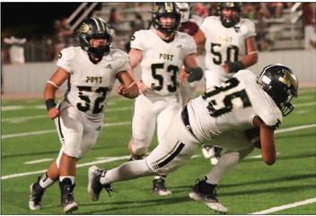 POST LOSS On Friday night the Post Antelopes lost on the road to Littlefield 38-14. | ABIGAIL RODRIQUEZ PHOTO