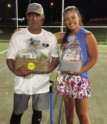 Post Spring Pickleball Tournament winners