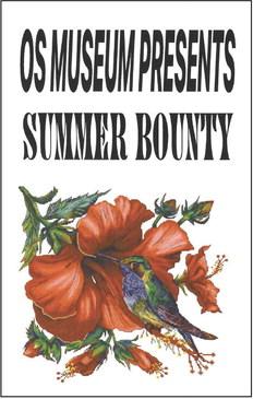 NEW EXHIBIT OS Museum at 201 East Main Street will show the Summer Bounty display through September 26, 2025. Their visiting hours are Monday-Wednesday 10 a.m.-noon and 1-5 p.m.; Thursday-Friday 10 a.m.-noon and 1-4 p.m.; Saturday 10 a.m.-2 p.m. The exhibit is upstairs. A handicap accessible elevator is available. For questions call (806) 495-3579. | COURTESY ART